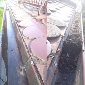 Dachrinnenreinigung-vor-und-nach-glasklar-fensterreinigung.de-2025